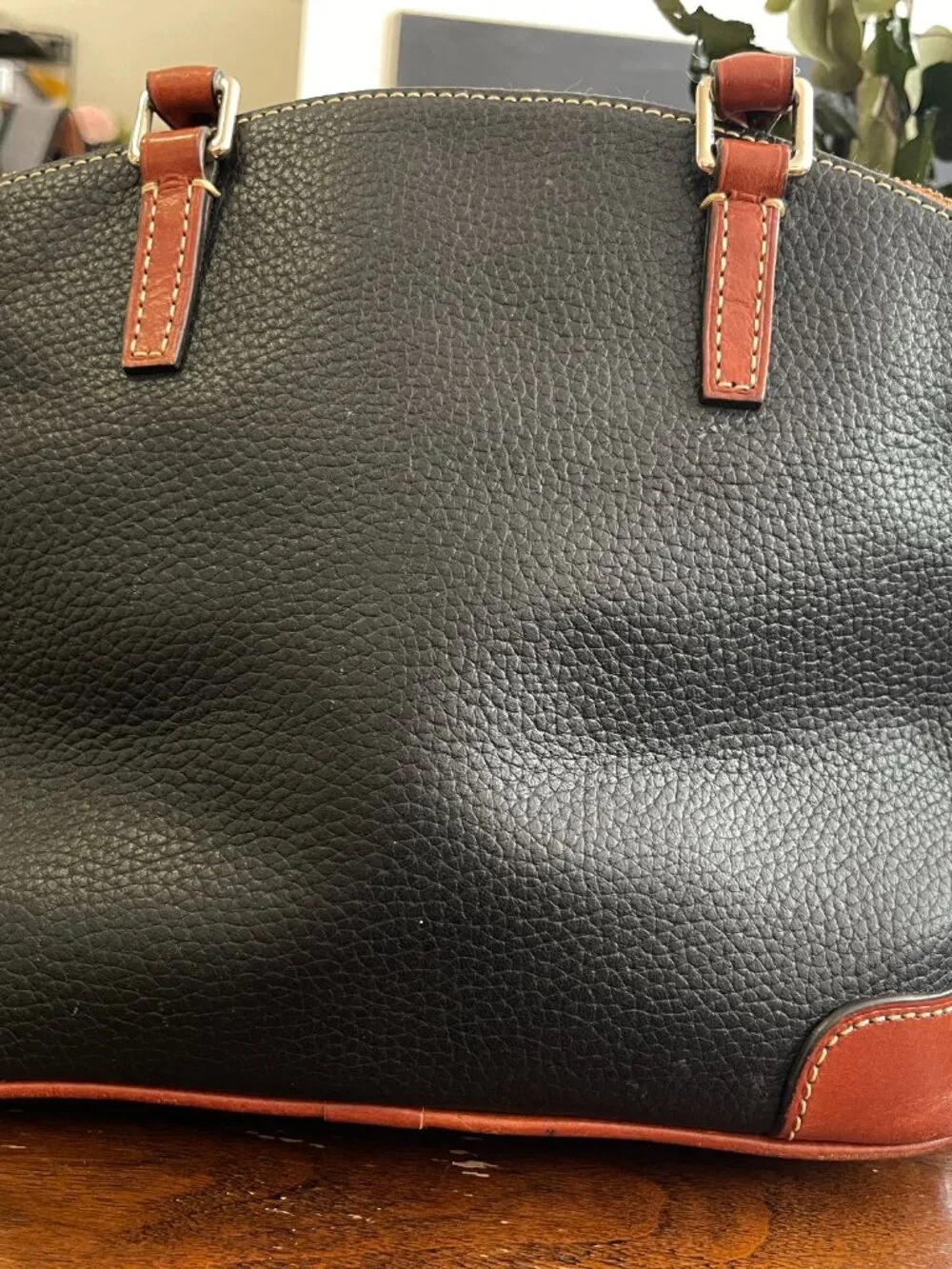 Dooney & Bourke Leather Pebble Grain Satchel